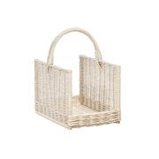 Kosz kominkowy z wikliny