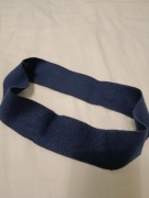 Używany otok do czapki rogatywki granatowy