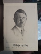 Czasopismo przedwojenne niemieckie Buchergilde 1939