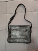 Skórzana Torba na laptopa, dokumenty crossbody messenger