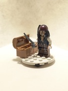 LEGO Minifigurka Piraci Z Karaibów Jack Sparrow Ze Skrzynią 