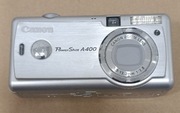 Aparat cyfrowy Canon PowerShot A400, nietestowany