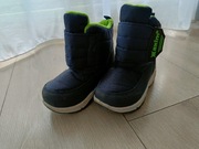 Śniegowce dziecięce OCIEPLANE na RZEP stabilne BIEŻNIK lekkie polar Axim