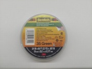 3M Taśma izolacyjna SCOTCH 35 vinyl zielona, 19mm x 20m