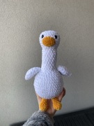 Gęś Andrzej na szydełku