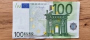 Banknot 100 Euro seria X rok 2002 ,stan obiegowy