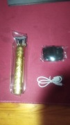 Maszynka elektryczna z USB, 4 grzebienie prowadzące (1,5-4 mm), nowa