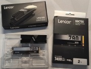 Dysk SSD Lexar NM790 2TB + Radiator Lexar M.2 2280 SSD LPAH100 GWARANCJA