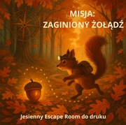 Escape Room jesienny jesień zagadki gra rodzinna 9–12 lat dzieci plik PDF