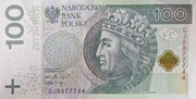 100 PLN - LUCKY 777 - "złoty" numer seryjny