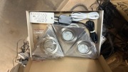 Oświetlenie led, zestaw x3 lampek pod szafki