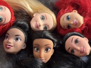 Glowy lalki barbie prince ski Disney zestaw zabawek