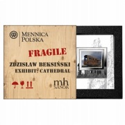 Zdzisław Beksiński Tramwaj 1000CFA 1oz Ag999 - Warszawa i okolice