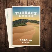 Górska pocztówka turystyczna - Turbacz - Gorce - Najwyższe Szczyty Polski