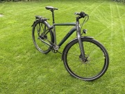 Rower rose black lava