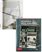 NÓŻ W WODZIE reż.R. Polański - ZYGMUNT MALANOWICZ AUTOGRAF!!! dvd , nowa 
