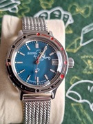 Vostok automatic amfibia amphibia blue scuba dude nurek diver