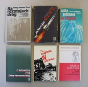 1095 Zestaw 6 Książek : Na rozstajach dróg 1939-1945  Akcja V-1, V-2