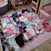 Paka ciuchów dziewczynka 