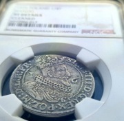 Ort (1/4 talara) Gdańsk 1625 - Zygmunt III Waza - grading NGC