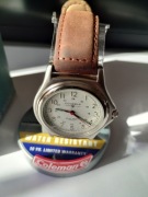 Nowy zegarek Coleman skórzany pasek męski podobny do casio timex vintage  