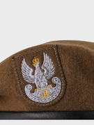 Beret WOT r. 58 oliwkowy, wełniany
