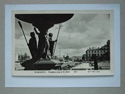 Warszawa. Fontanna na Świerczewskiego 1955r