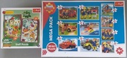 2 zestawy puzzle, Strażak Sam i Gang Słodziaków