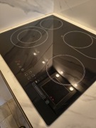 Szklana Płyta Ceramiczna 60 cm | CH5901RL | 6,6 kW | 4 Strefy | 9 poziomów