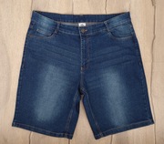 MĘSKIE KRÓTKIE SPODENKI JEANSOWE SZORTY RONLEY DENIM miękkie elastyczne L