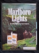 Plakat w ramce 30x40 Marlboro Lights 