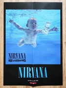 NIRVANA "Nevermind" - Duży plakat/poster XL z 2021 r. - Format A2 - NOWY!