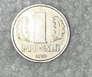 Moneta Niemcy DDR 1 PFENNIG FENIG 1977