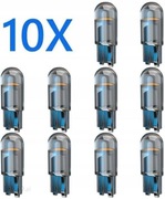 10x W5W T10 LED COB 360° 6000K KRYSTALICZNA SPHERE