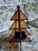 Lampion, choinka ozdobna na świeczki.