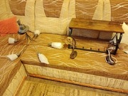 Lampy oraz półka w komplecie 