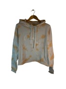 Bluza damska Calvin klein Biała pomarańczowa duże logo l