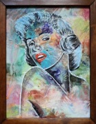 Abstrakcyjny obraz Marilyn Monroe