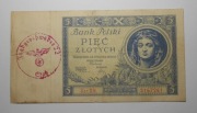 stary banknot 5 zł 1930 rzadki