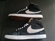 Buty Nike blazer mid'77 RETRO suede BLACK