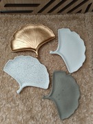 Podstawki podkładki tacki liść miłorzębu japońskiego miłorząb japoński