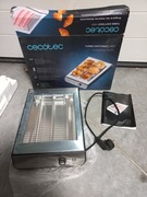 Toster Opiekacz Grill elektryczny Płaski Cecotec turbo easytoast inox