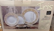 serwis porcelanowy obiadowy na 6 osób 30 element. NOWY zastawa stołowa