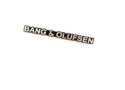 Naklejka emblemat B&G Bang & Olufsen 50mm x 5mm Logo znaczek głośniki auto