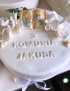 Cukrowa ozdoba , Książka Komunijna, hostia 