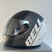 Kask motocyklowy Bell Qualifier + lustrzany wizjer rozmiar L