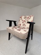 Fotel 366 Chierowski - PRL kwiaty bez