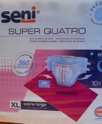 Seni Super Quatro XL pieluchomajtki dla dorosłych 10szt.