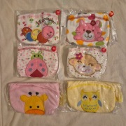 Wielorazowe majtki treningowe 6 szt.Rozmiar 80,dla dzieci 6-11 kg