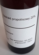 Propolis 100 ml krople 20% Pasieka Rodzinna